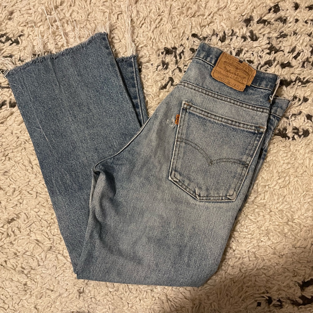 Vintage Cropped Levi’s 517